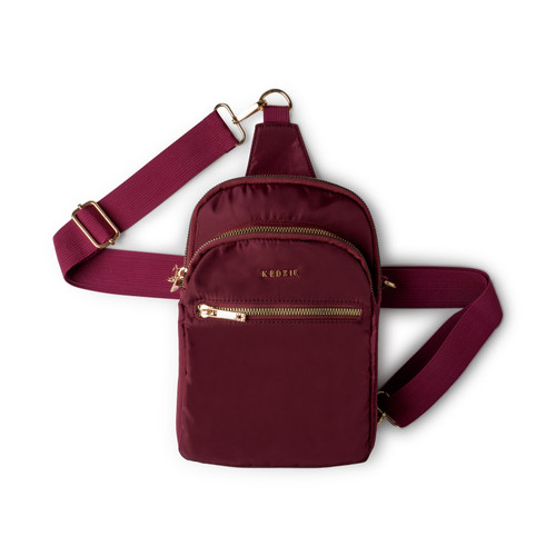 KEDZIE Roundtrip Convertible Sling Crossbody Bag (Teal) & Interchangeable  2-Inch Bag Strap (Monterey): Handbags