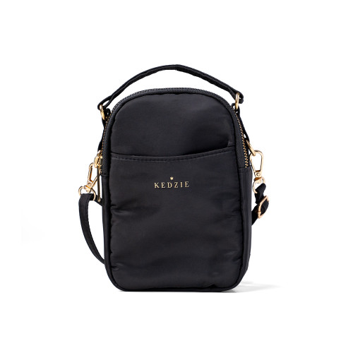 Midnight Black Crosstown Crossbody