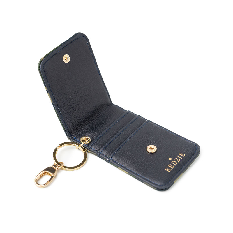 新品未使用OPEN YY stud card case keychain OPEN YY