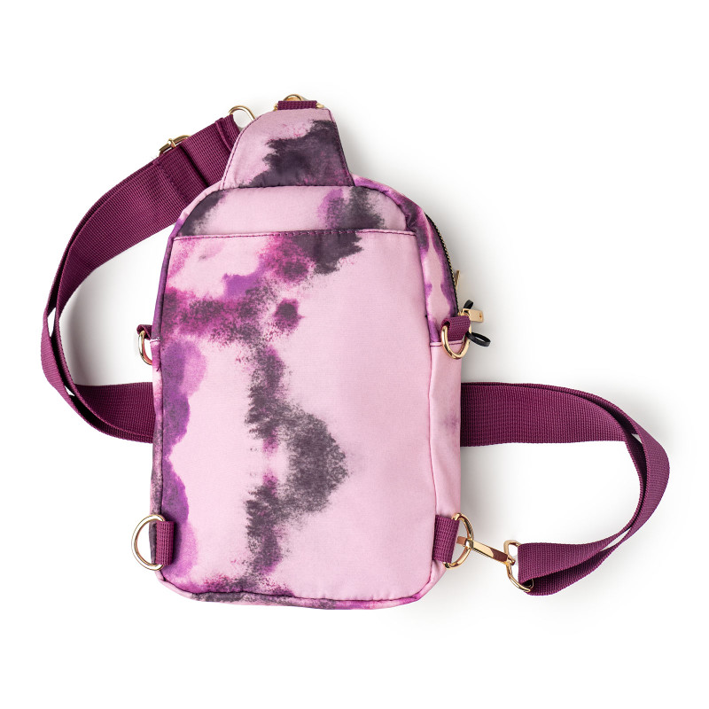 Round Sling Bag - The Purple Tree