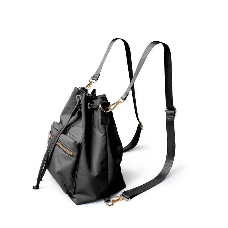 Aries Convertible Bucket Bag 3-Way Backpack (Black V2) & Interchangeable? Aries 3-Way Convertible Bucket Bag - Kedzie main image 3