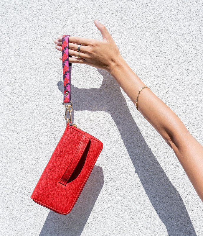 Vegan Leather Interchangeable Wristlet Strap - Kedzie