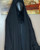 Open Overhead Abaya – Matte Black