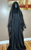 Open Satin Overhead Abaya – Black
