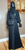 Black pleated umbrella abaya with Shayla