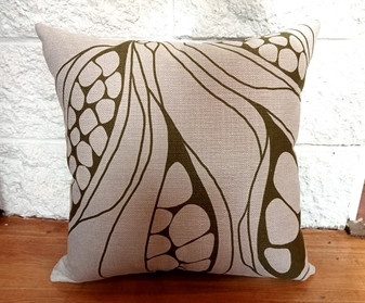 Cushion Design - Seed Pod Natural