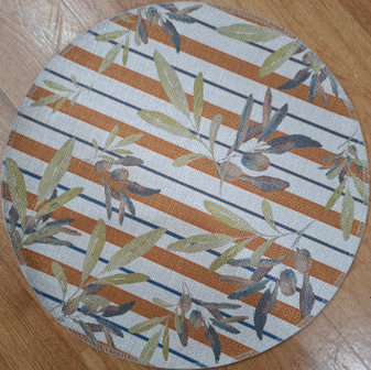 Placemat Round - Olive & Sol