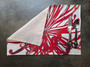 Linen Placemat - Waratah