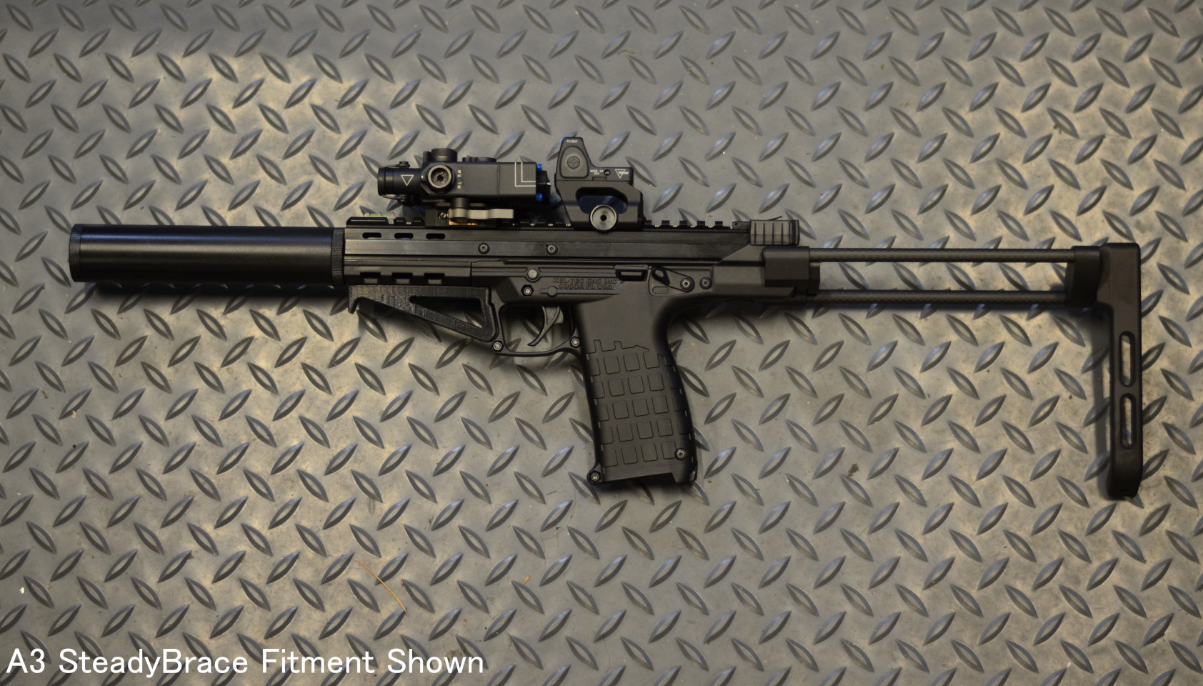 Ruger 22 Charger Side Folding Brace Adapter FarrowTech