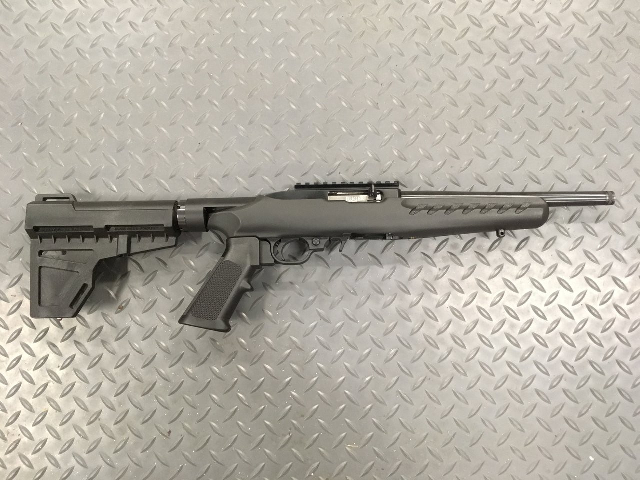 Ruger 22 Charger Side Folding Brace Adapter FarrowTech