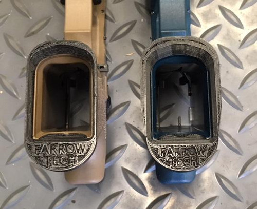Extended Magwell for Polymer 80 Glock Frame - FarrowTech