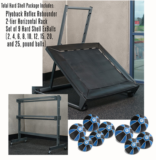 Exertools Plyoback Reflex Total Hard Shell Package -Horizontal