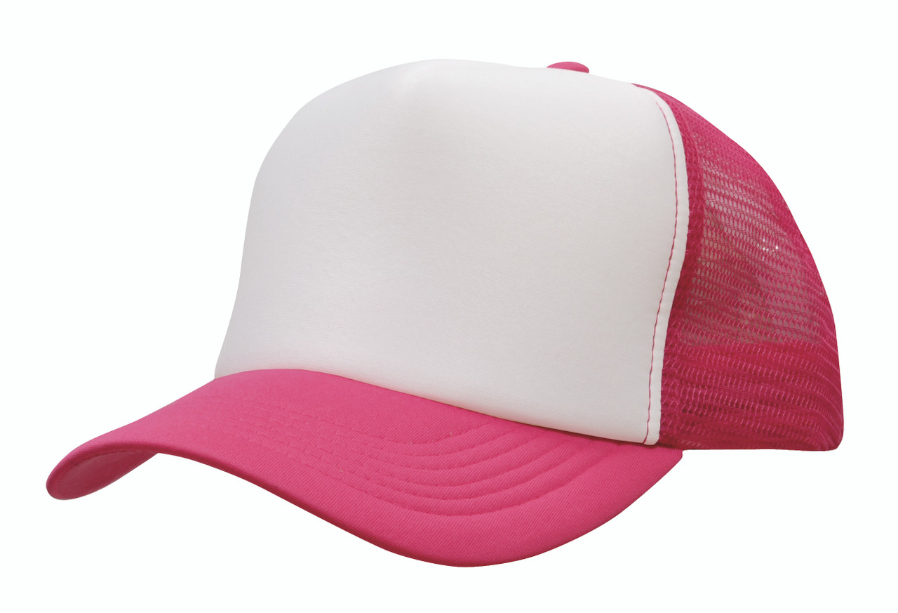 White/Hot Pink
