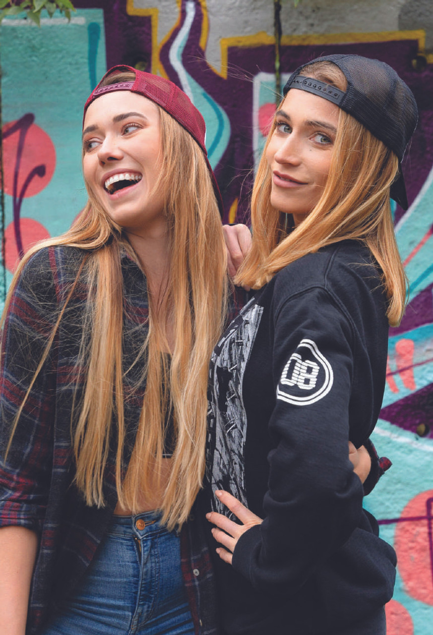 Organic brushed Heavy Cotton/Mesh Back Cap