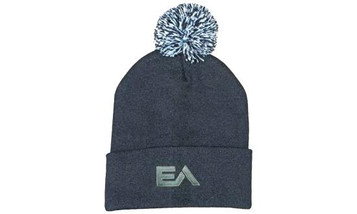 Acrylic Beanie with Pom Pom