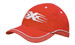 Brushed Heavy Cotton with Peak & Crown Mesh Trim and Piping Brushed Heavy Cotton with Peak & Crown Mesh Trim and Piping