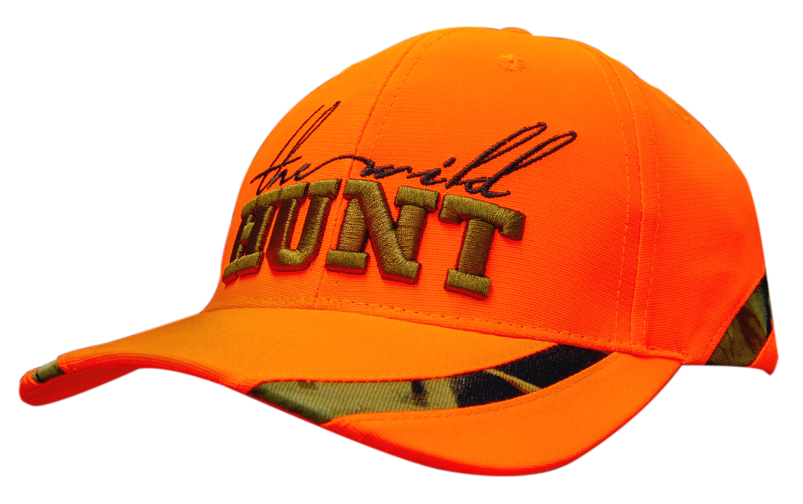 LUMINCESCENT CAP WITH LEAF CAMOUFLAGE INSERTS High Resolution Image