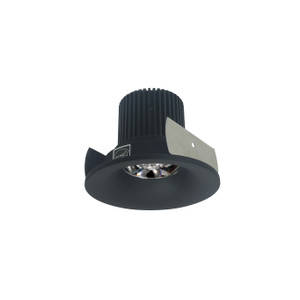 Nora NIOB-2RNB30QBB 2 inch Iolite LED Round Bullnose, 10-Degree Optic, 850lm / 12W, 3000K, Black Finish