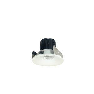 Nora NIOB-2RNB40XMPW/10 2 inch Iolite LED Round Bullnose, 1000lm / 14W, 4000K, Matte Powder White Finish