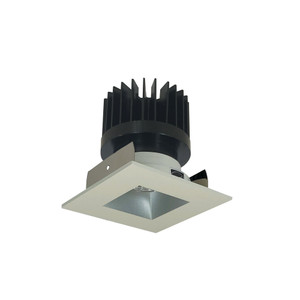 Nora NIOB-2SNDSQ30XHW/HL 2 inch Iolite LED Square Reflector with Square Aperture, 1500lm/2000lm/2500lm (varies by housing), 3000K, Haze Reflector / White Flange