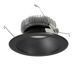 Nora NLCB2-6511540BB 6 inch Cobalt Dedicated High Lumen Reflector, 1500lm, 4000K, Black Reflector / Black Flange