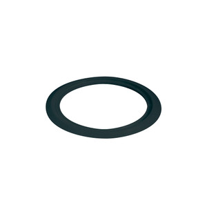 Nora NLCBC-4OR-B Round Oversize Ring for 4 inch Cobalt Retrofits, Black Finish