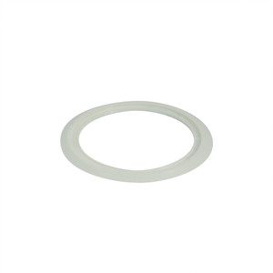 Nora NLCBC-4OR-W Round Oversize Ring for 4 inch Cobalt Retrofits, White Finish
