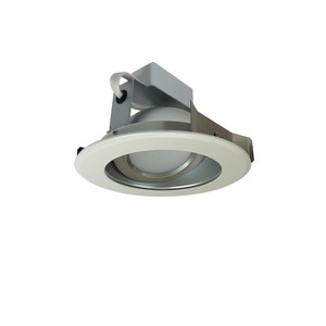 Nora NLCBC-56927XHZW 5 inch Cobalt Adjustable LED Retrofit, 1200lm / 14W, 2700K, Haze Reflector / White Flange