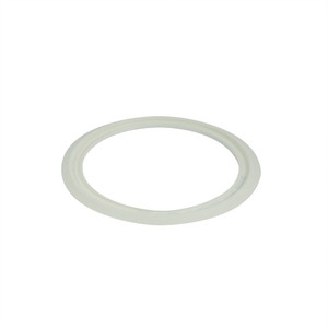 Nora NLCBC-5OR-W Round Oversize Ring for 5 inch Cobalt Retrofits, White Finish