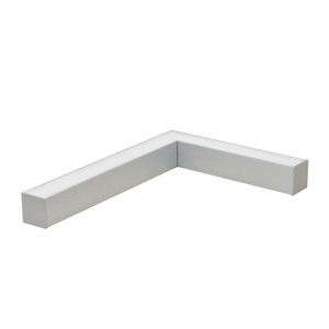 Nora NLIN-L1040A  inchL inch Shaped L-Line LED Direct Linear w/ Dedicated CCT, 3000lm / 4000K, Aluminumminum Finish