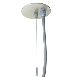 Nora NLIN-PCCA/20 20 ft Pendant & Power Mounting Kit for L-Line Direct Series, Aluminumminum Finish