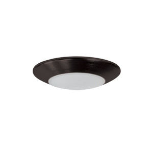 Nora NLOPAC-R4509T2427BZ 4 inch AC Opal LED Surface Mount, 700lm / 10.5W, 2700K, Bronze finish