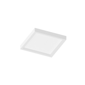 Nora NLOS-S42L50WW 4 inch SURF Square LED Surface Mount with Dedicated CCT, 750lm / 11W, 5000K, Matte Powder White Finish