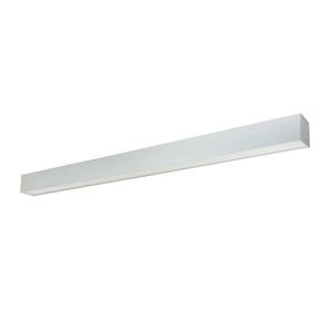 Nora NLUD-8334A 8 ft L-Line LED Indirect/Direct Linear, 12304lm / Selectable CCT, Aluminumminum Finish