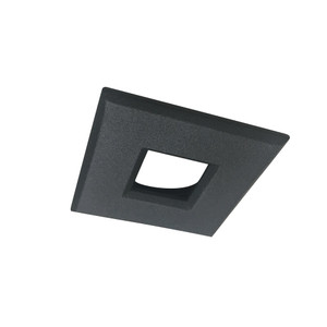 Nora NM1-SSSB 1 inch Square M1 Stainless Steel Trim, Black