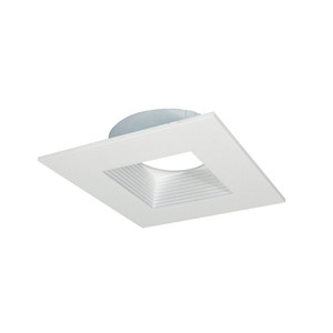 Nora NM4-SDTMPW Square Baffle Trim for NM4-RDC, Matte Powder White