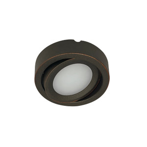 Nora NMP2-A40BZ 24V Josh Adjustable LED Puck Light, 300lm / 4000K, Bronze Finish