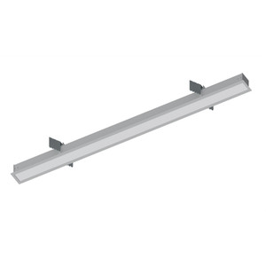 Nora NRLIN-41030A 4 ft L-Line LED Recessed Linear, 4200lm / 3000K, Aluminumminum Finish