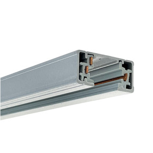 Nora NT-303S 6 ft One-Circuit Track, Silver Finish