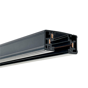 Nora NT-304BA 8 ft One-Circuit Track, Black Finish