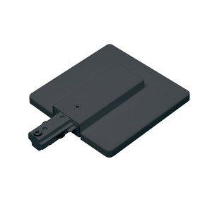 Nora NT-352B Live End Feed w/ Canopy, One-Circuit Track, Black Finish