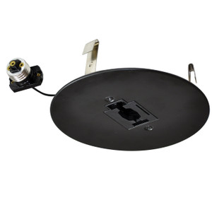 Nora NT-374B 4 inch Track Monopoint Retrofit Kit, Black Finish