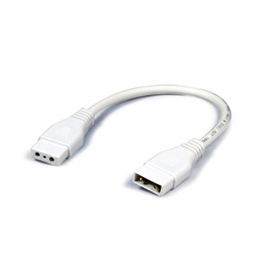 Nora NUA-612W 12 inch Jumper Cable for NUD-68, White Finish