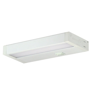 Nora NUD-8808/27WH 8 inch LEDUR Under Cabinet with Dedicated CCT (2700K), 360lm/ft, 4.5W, White Finish