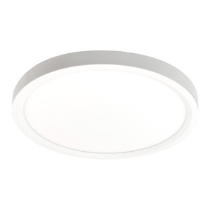 Nora NWELO-11R30WLE4 11 inch wELO LED Surface Mount, 1588lm / 15W, 3000K, 80+ CRI, 120-277V; 0-10V, White