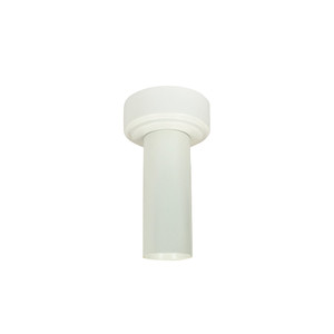 Nora NYLM-2ST35XWWLE3A/72 2 inch iLENE 72 inch Stem Mount Mini Cylinder, 1000lm, 15W, 3500K, White, 120V Triac/ELV Dimming
