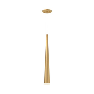 Mina 24-in Brushed Gold LED Pendant