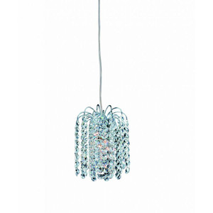 Milieu Luxury Crystal Mini Pendant – Polished Chrome