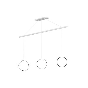 Marquee White Linear Pendant Canopy System