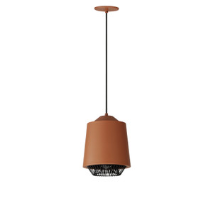 9 Inch Pendant – Brick/Black